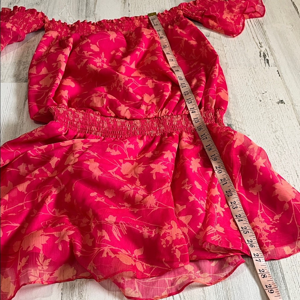 Amanda Uprichard Ariella Off-Shoulder Mini Blouson Dress Size Small - Picture 10 of 10